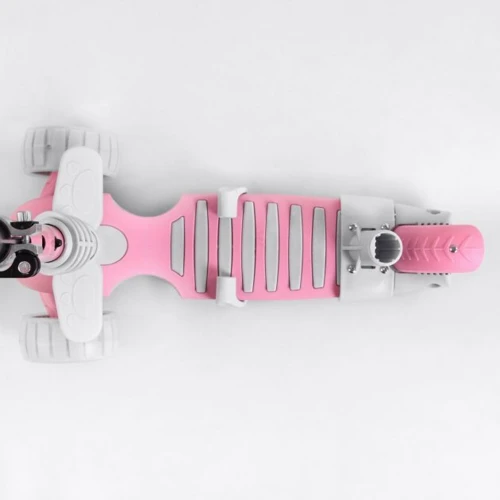 Самокат Best Scooter розовый (B-1069): Материал колес полиуретан