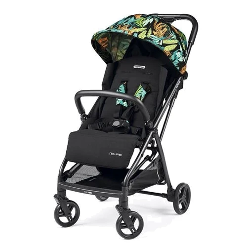 Коляска Peg-Perego Selfie Jaguars Черный с тропическим рисунком (IP22000000JL24RO01)