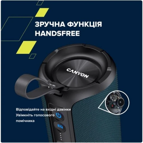 Акустика Canyon OnMove EQ 15W Dark Blue (CNE-CBTSP15BK) фото 8
