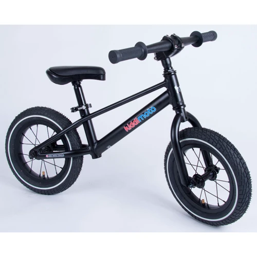 Беговел 12 дюймов Kiddimoto Mountain матовый черный (SKD-15-20)