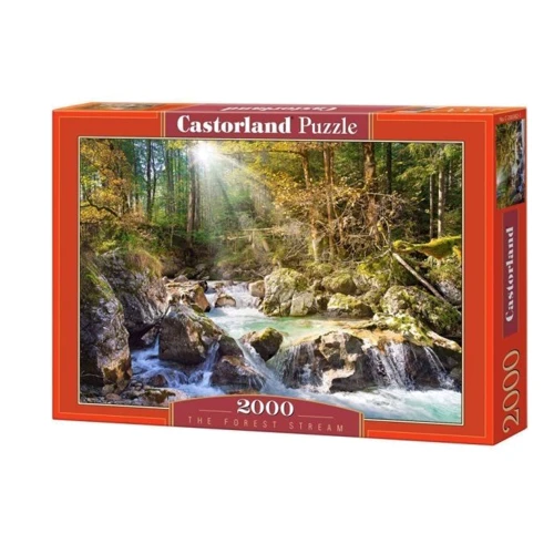 Пазлы Castorland 2000 Лесной ручей C-200382: Производитель CASTORLAND