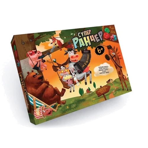 Настольная развлекательная игра Danko toys Супер Ранчер (G-SR-01-01U)