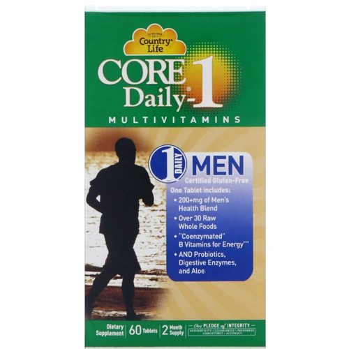 Country Life Country Life Core Daily-1 Multivitamins Men 60 Tabs Мультивитамины для мужчин