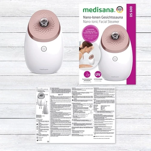 Нано-ионный распариватель для лица Medisana DS 600: Производитель Medisana