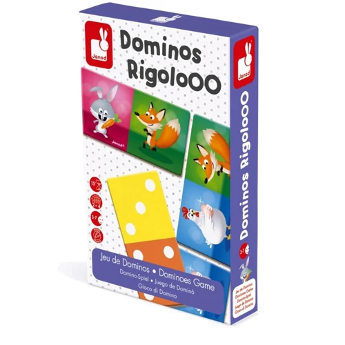Игра мемо Janod домино животные (J02737)