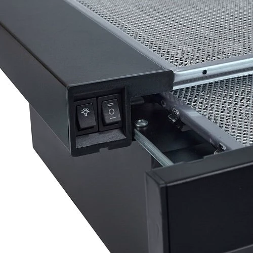 Вытяжка Grifon GR TL F5 60 BL: Управление Механическое