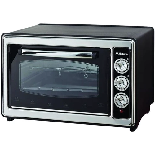 Електрична духовка настільна Asel AF-0723 E Black