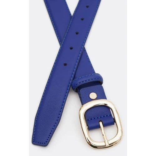 Женский ремень Borsa Leather синий (CV1ZK-112n-navy): Пол Женский