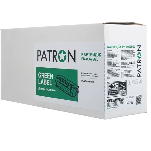 Картридж Patron PN-00625 (WC 3119) Xerox GREEN Label (PN-00625GL)