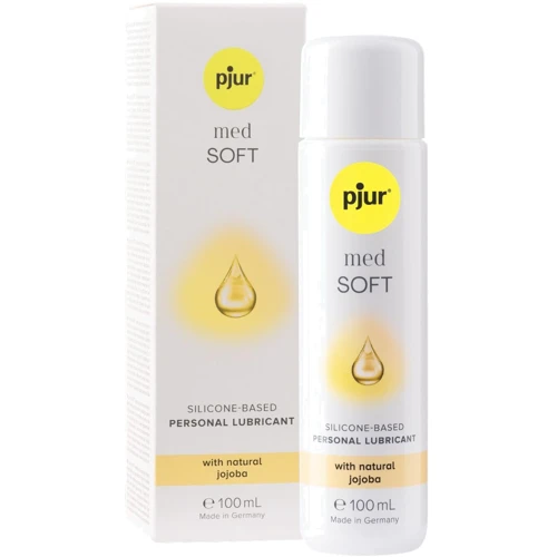 Силиконовая смазка pjur MED Soft glide 100 мл с маслом жожоба для очень сухой и чувствительной кожи