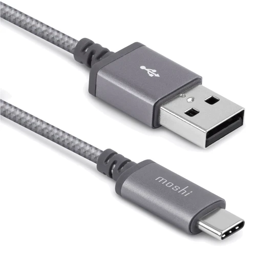 Кабель Moshi USB Cable to USB-C Integra 1.5m Titanium Grey (99MO084211): Тип USB Cable - USB-C