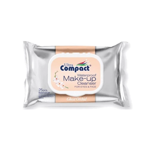Салфетки влажные Ultra COMPACT Мake-up 25 шт с клапаном