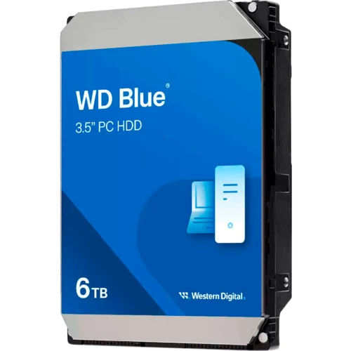 Внутренний жесткий диск WD Blue PC Desktop 6TB (WD60EZAX)
