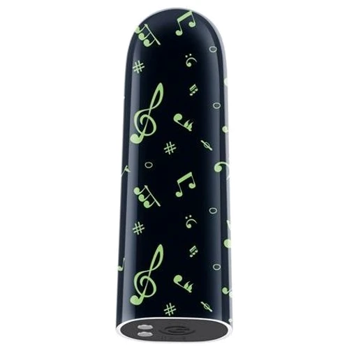 Клиторальный вибратор LoveToy Music Massager Glow In The Dark