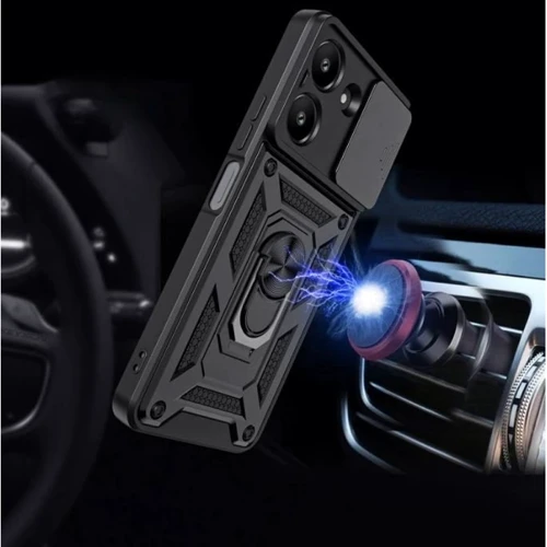 Чехол для телефонов Mobile Case Camshield Serge Ring Black for Poco M7 Pro 5G: Тип накладка на заднюю часть