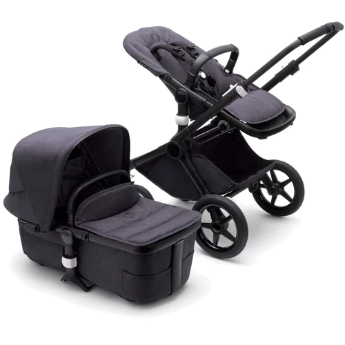 Универсальная коляска 2 в 1 Bugaboo Fox 3 Black/ Washed Black фото 10