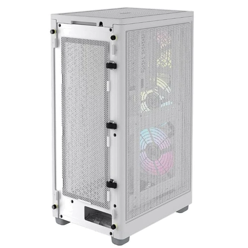 Корпус Corsair iCUE 2000D RGB AIRFLOW White (CC-9011247-WW): Типоразмер Mini-Tower