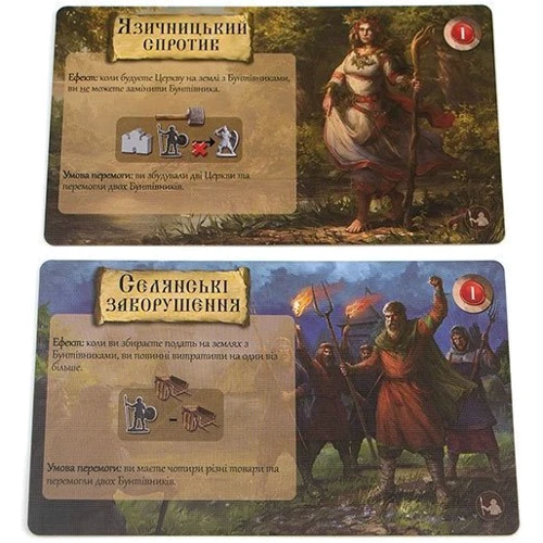 Настольная игра Ігромаг Rurik: Камень и Клинок (UA): Вид стратегические