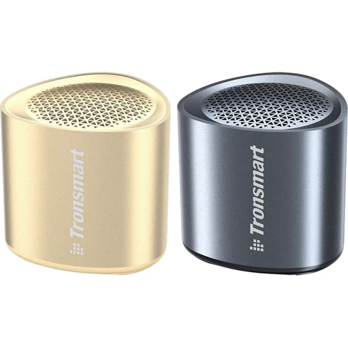 Акустика Tronsmart Nimo Mini Speaker Polar Black + Nimo Mini Speaker Gold (994703)