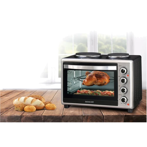 Электродуховка настольная Sencor SEO 3628SS фото 9