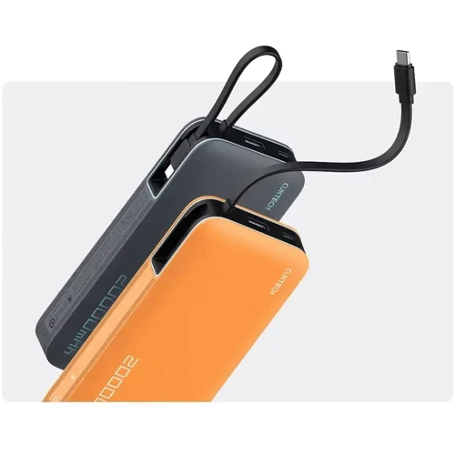 Внешний аккумулятор Cuktech Power Bank 20000mAh PB200N 55W Orange: Тип батареи Литий-полимерные