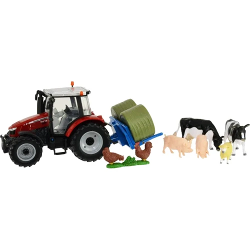 Набор Britains Трактор Massey Ferguson 5612 с вилами и фигурками 1:32 (43205)