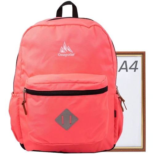 Женский рюкзак Onepolar розовый (W2133-pink): Материал Текстиль