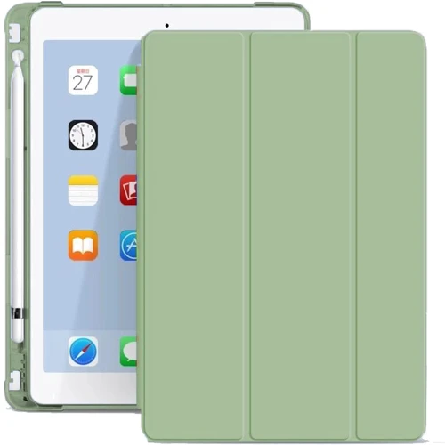 Аксессуар для iPad BeCover Soft Edge TPU with Pencil mount Green for iPad 10.9 (2022 / 2024) / iPad 11 2025 (708490)