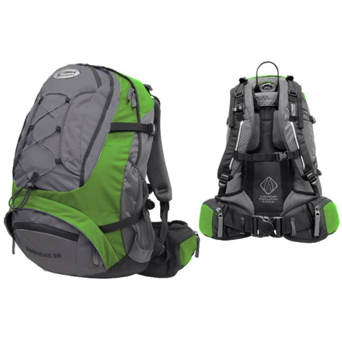 Рюкзак Terra Incognita FreeRider 28 (зелений / сірий)