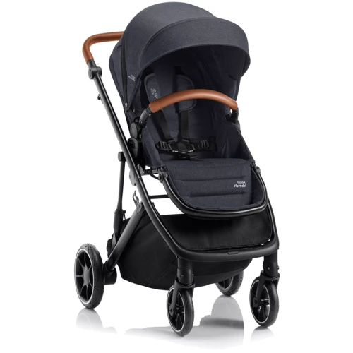 Прогулочная коляска Britax Römer Strider M (Black Shadow): Количество блоков 1
