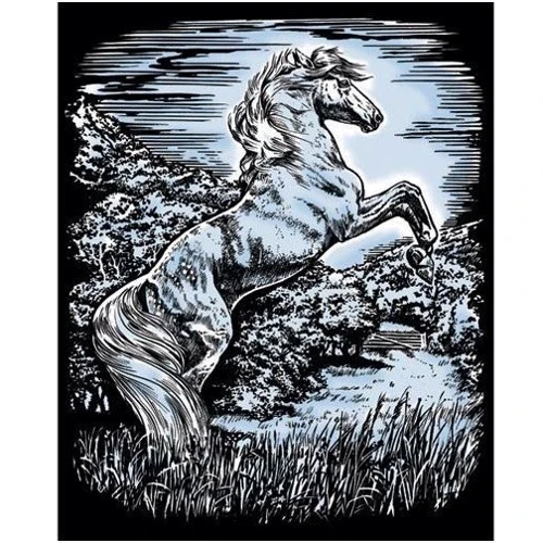 Набір для творчості Sequin Art ARTFOIL SILVER Жеребець