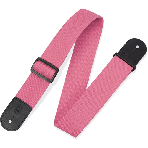 Гітарний ремінь LEVY'S M8POLY-PNK CLASSICS SERIES POLYPROPYLENE GUITAR STRAP (PINK)