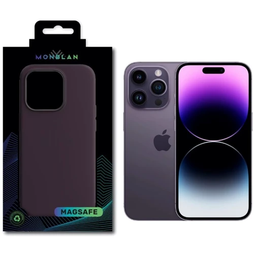Чехол для iPhone Monblan Silicone Case MagSafe Elderberry for iPhone 14 Pro Max
