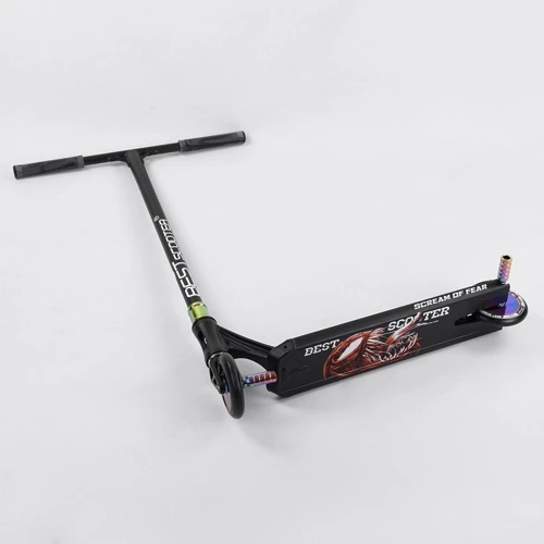 Самокат трюковый Best Scooter "SIMBIOTE" HIC-система, ПЕГИ, алюминиевый диск и дека Black (102305) фото 7