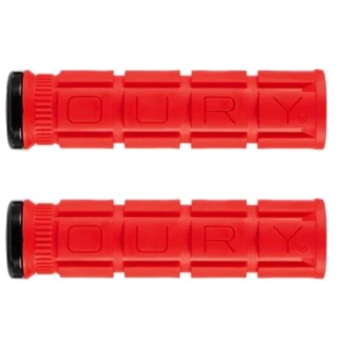 Грипсы Lizard Skins OURY V2 135мм, с одним замком, Candy Red (GRI-48-16): Цвет красный