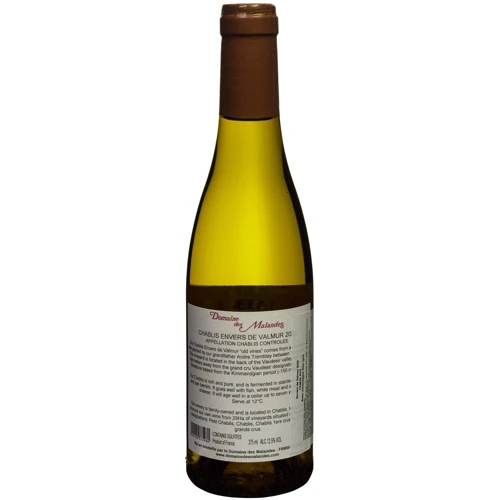 Вино Domaine des Malandes Chablis Envers de Valmur 2020 біле сухе 0.375 л (FSH_3451492375980): Країна виробник Франция