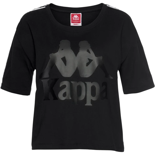Футболка Kappa 52593048 XXL черная с принтом: Вид Футболки