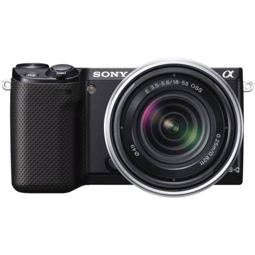 Sony NEX-5R Kit 18-55mm Black: Тип матрицы CMOS