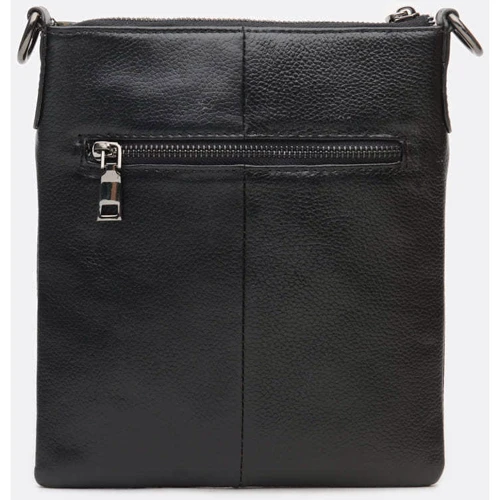 Мужская сумка планшет Borsa Leather черная (K1608-black): Тип Сумки