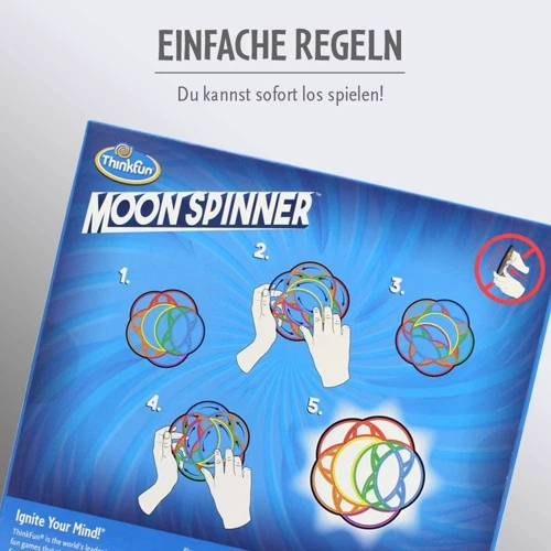 Игра-головоломка Thinkfun Moon Spinner Global Лунный спиннер (76388)