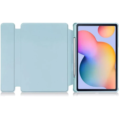 Аксесуар для планшетних ПК BeCover Case Rotatable Smart Keyboard Light Blue для Samsung Galaxy Tab S6 Lite 10.4 P610/P613/P615/P619 (712407): Матеріал Экокожа