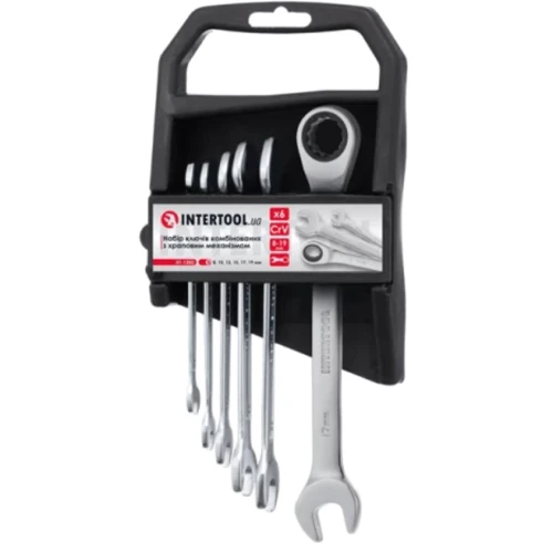 Набор ключей комбинированных Intertool XT-1301