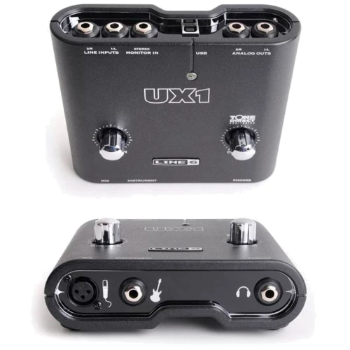 Аудиоинтерфейс LINE6 POD STUDIO UX1: Количество каналов 2.0