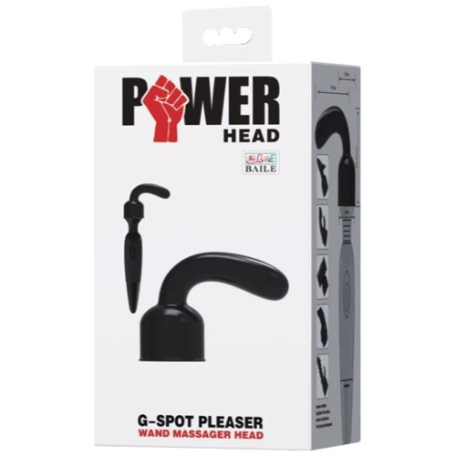 Насадка на вибромассажер LYBAILE Power Head G Spot Pleaser Wand Massager Head Transparent