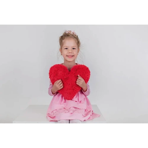 Мягкая игрушка Подушка "Сердце" 30 см красный