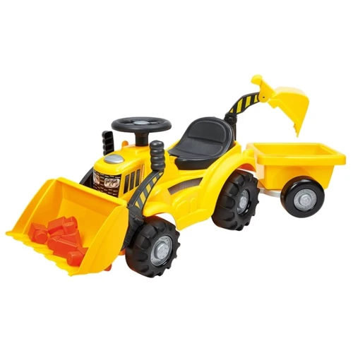 Трактор - навантажувач Ecoiffier Максі для катання малюка з причепом 12 міс.+ (7850): Виробник Ecoiffier