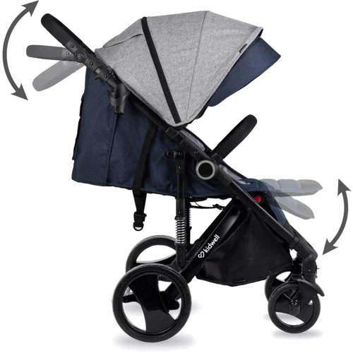 Прогулочная коляска Kidwell CARELL Dark Blue фото 7