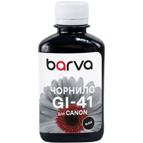 Чорнило Barva Canon GI-41 PGBK 180мл, Pigm., Black (CGI41-809)