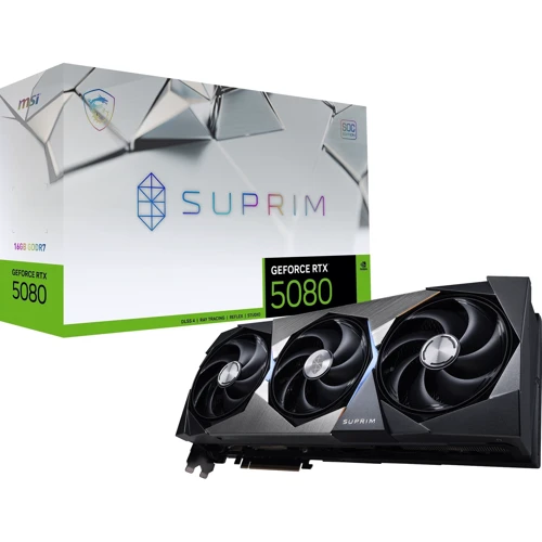 Видеокарта MSI Nvidia GeForce RTX 5080 16G SUPRIM SOC (G5080-16SPS) UA: Назначение Обычные