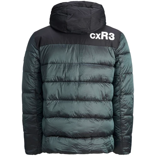 Куртка Jack & Jones 12481160 46 серая зимняя с капюшоном: Длина рукава Длинный